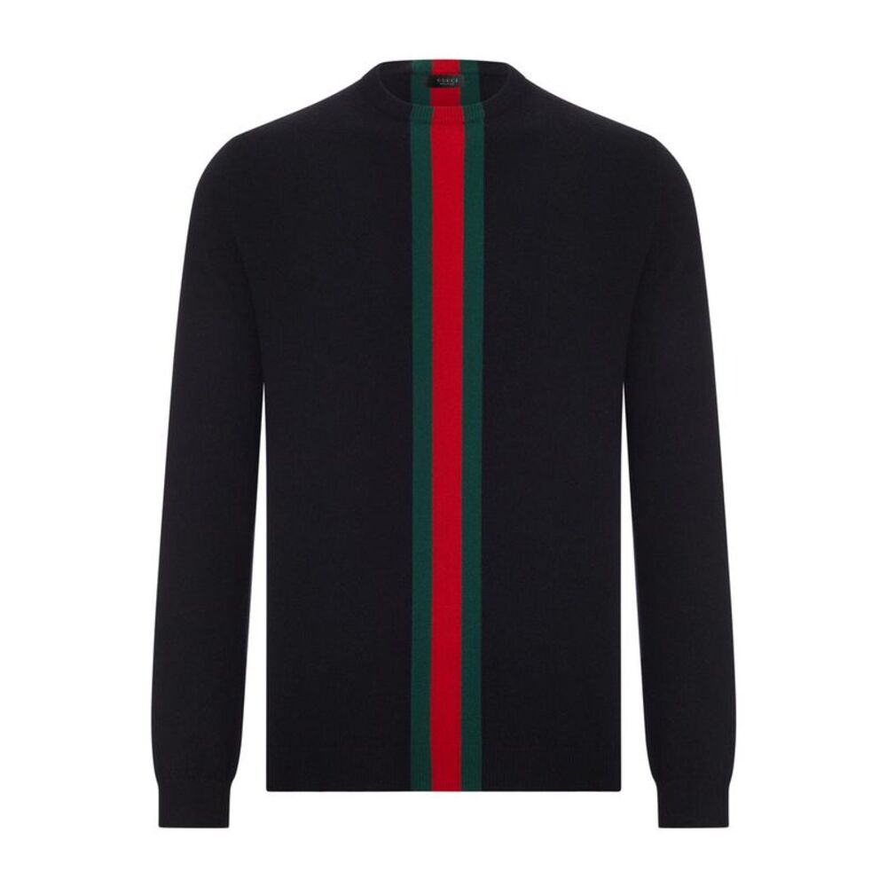 Gucci Men Cashmere Wool Sweater